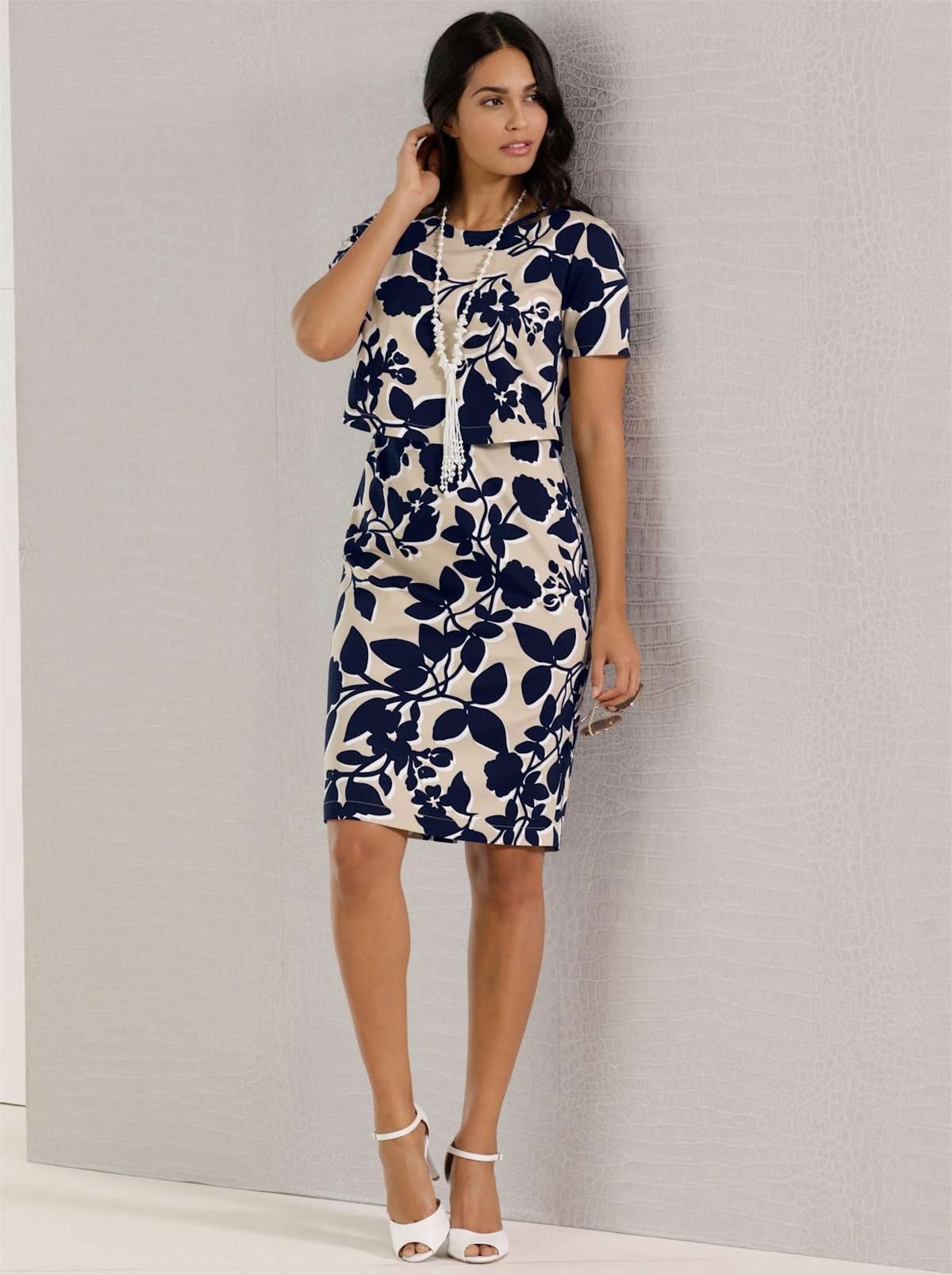 Платье с принтом Kleid
