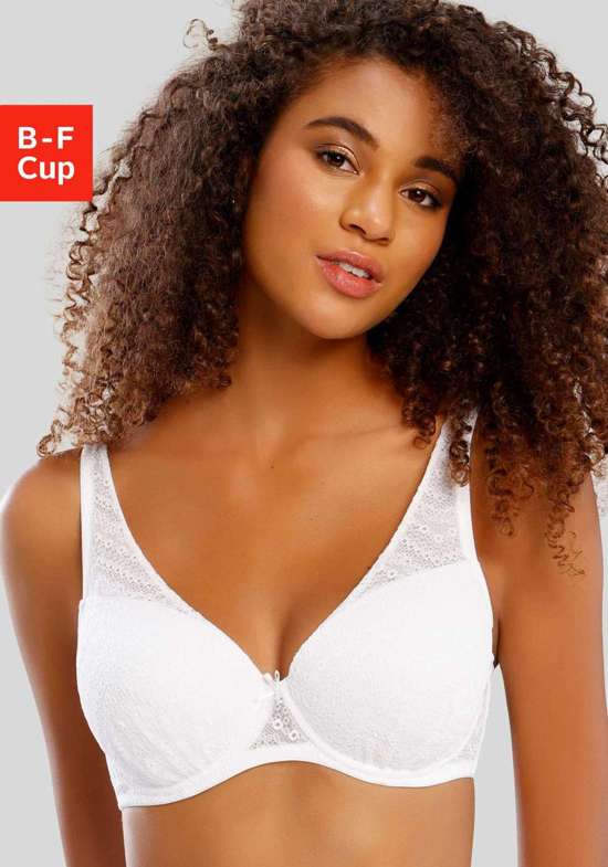 Бюстгальтер с чашкой на косточках и тремя вариантами ношения.