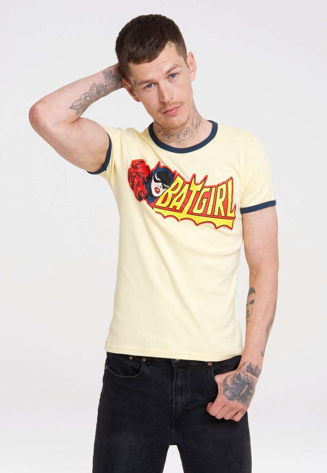 Футболка с ярким принтом Batgirl