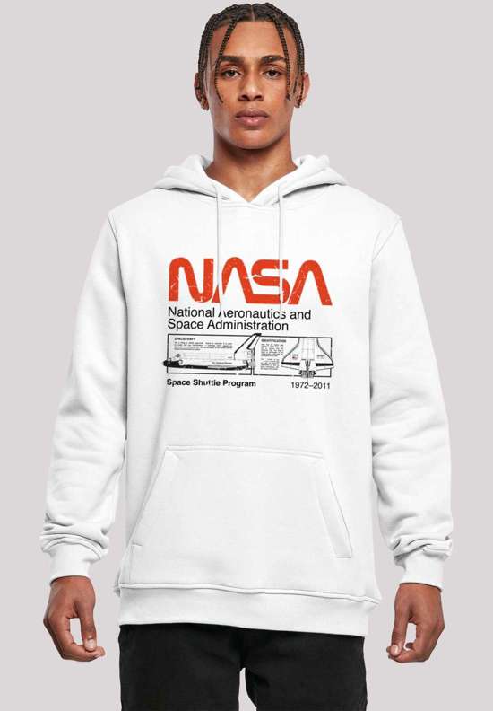 толстовка NASA Classic Space Shuttle White