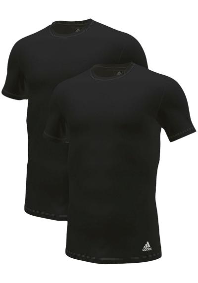 Нижняя рубашка (2 шт. в упаковке), футболка с круглым вырезом, эластичная, растягивающаяся в четырех направлениях.