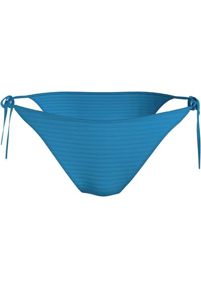 Плавки бикини с ребристой структурой. STRING SIDE TIE BIKINI