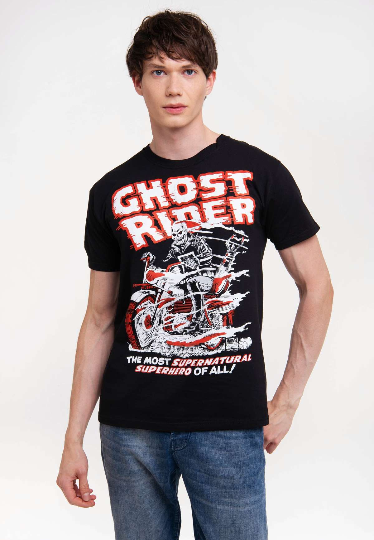 Футболка с лицензионным принтом Marvel Comics - Ghost Rider