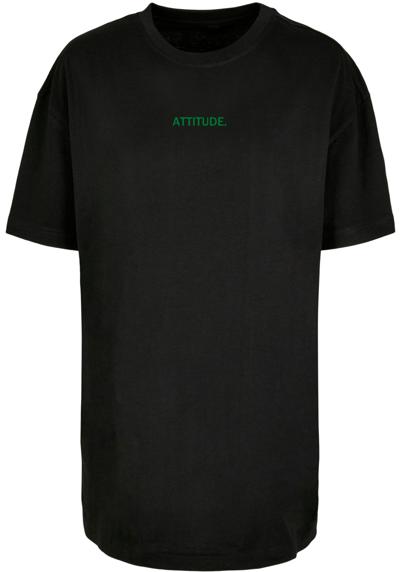 футболка Damen Ladies Attitude Oversized Boyfriend Tee