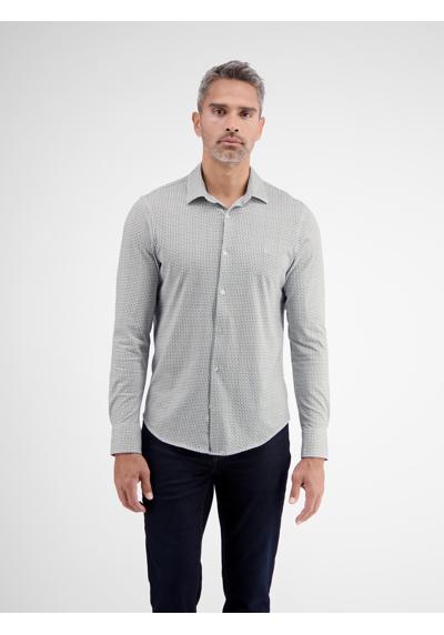 Флисовая рубашка LERROS Jerseyhemd mit Mini-AOP