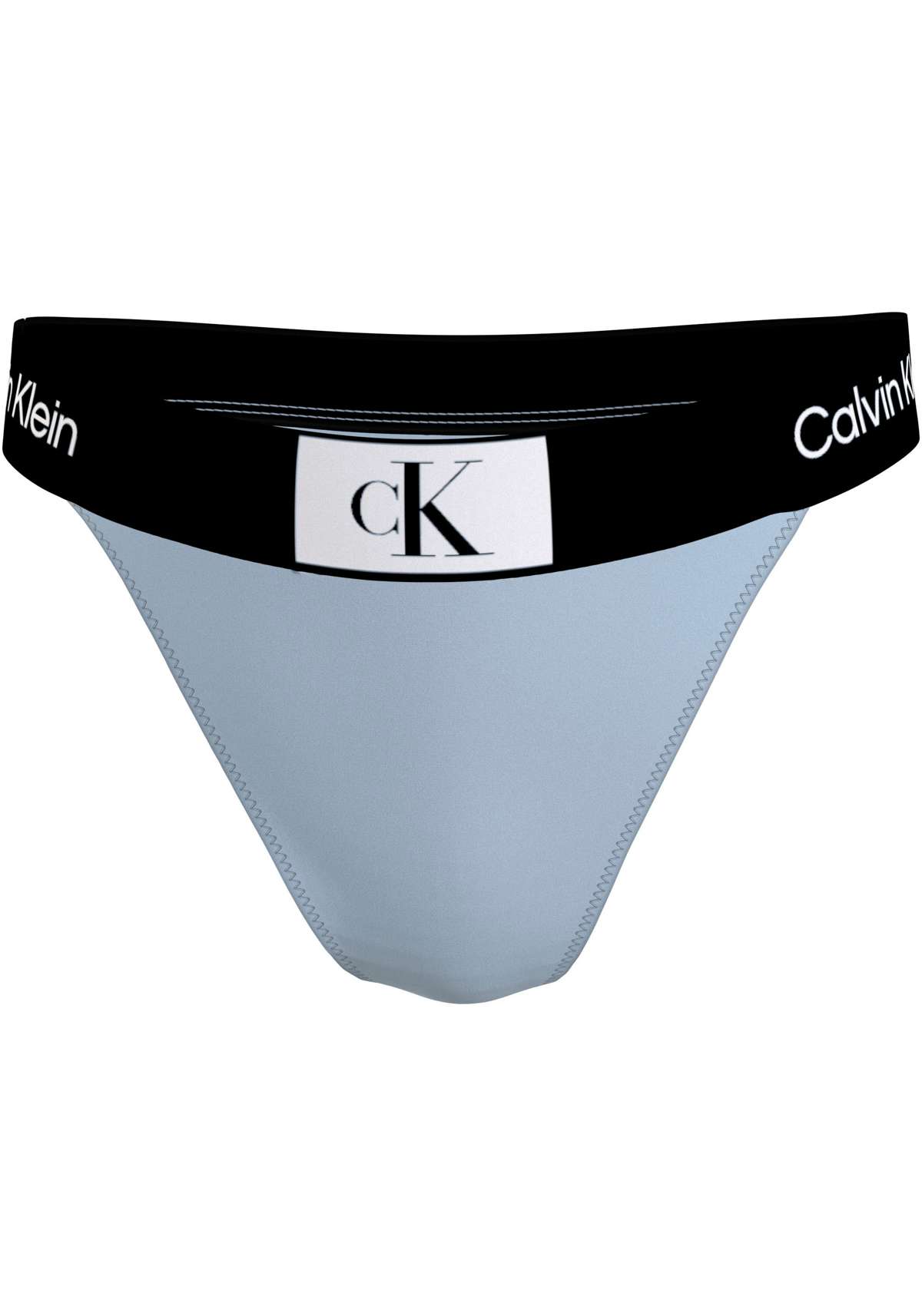 Плавки бикини с логотипом на поясе. HIGH RISE CHEEKY BIKINI