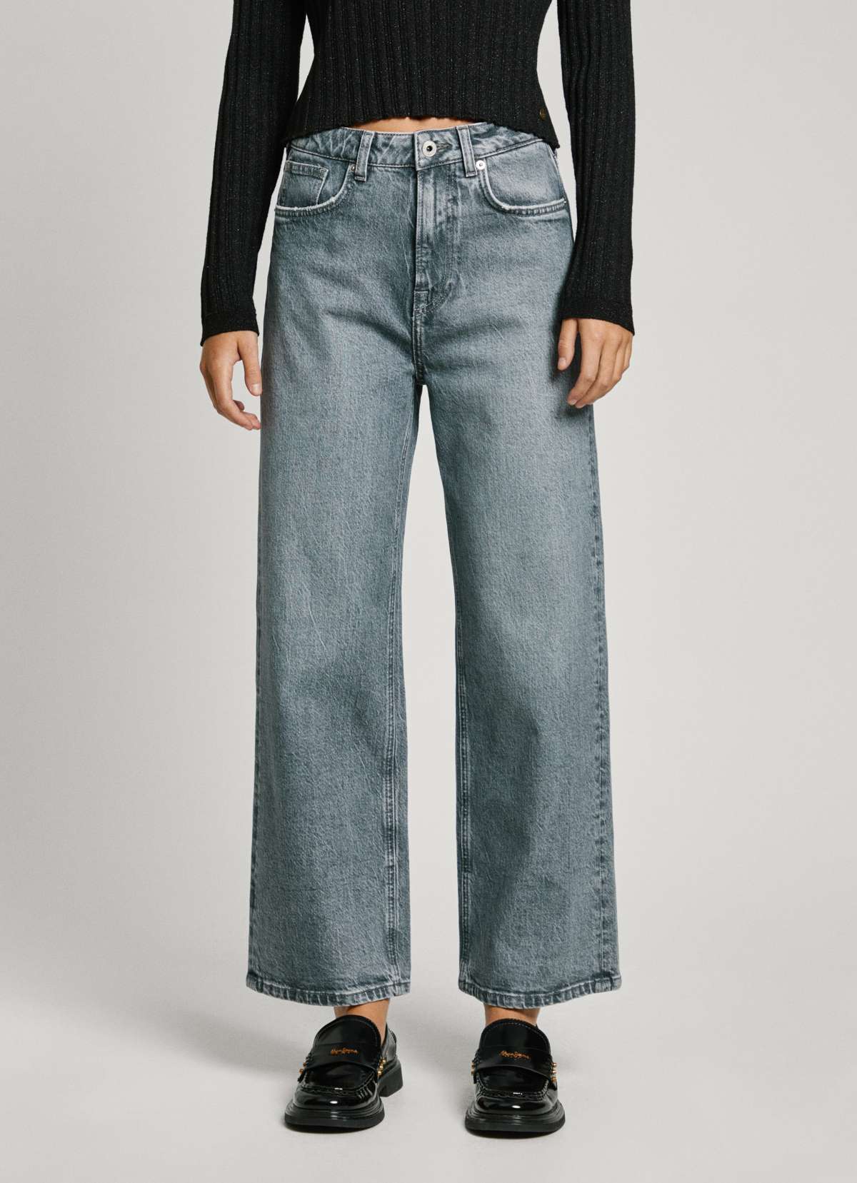 Прямые джинсы с завышенной талией STRAIGHT JEANS UHW