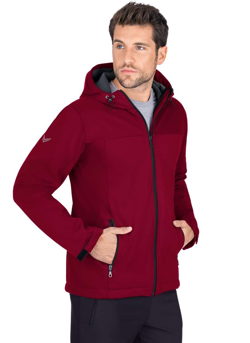 Куртка из софтшелла TRIGEMA Klassische Softshell–Kapuzenjacke