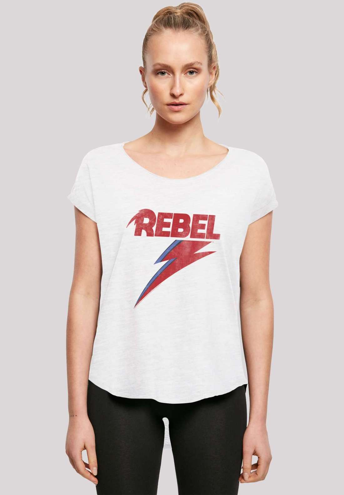 футболка David Bowie Distressed Rebel