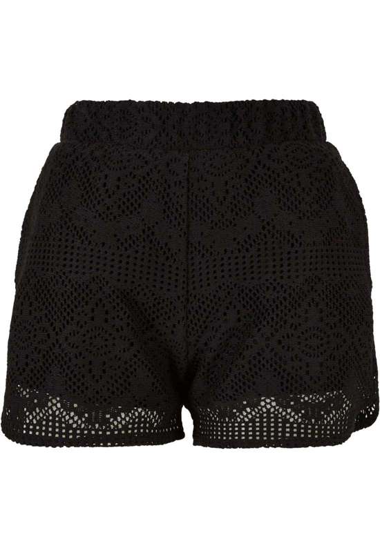 Тканевые брюки Urban Classics Damen Ladies Crochet Lace Resort Shorts