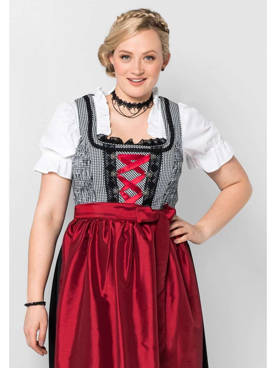 Блузка с короткими рукавами Große Größen