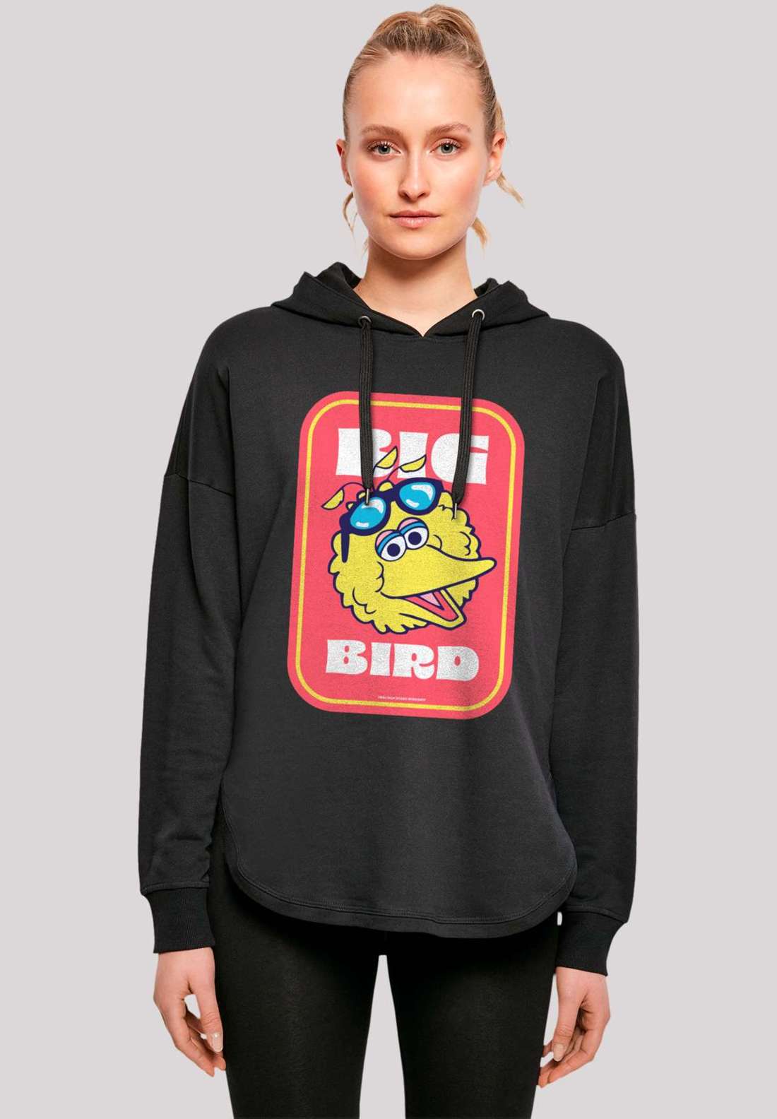Толстовка с капюшоном Sesamstraße Bilbo Big Bird Sticker
