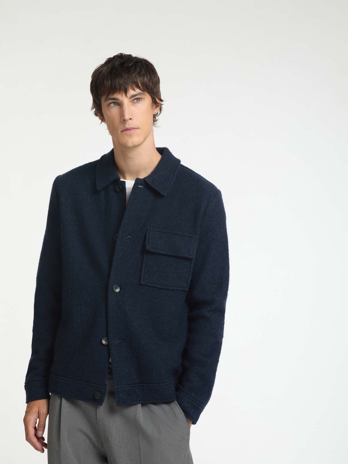 Кардиган SLHNEALY LS KNIT SHIRT JACKET NOOS