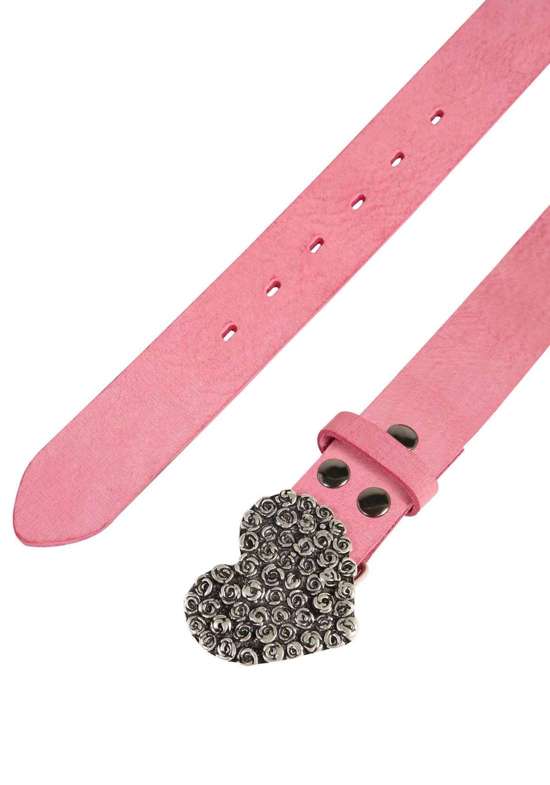 Кожаный ремень со сменной застежкой. Rosenherz Komplett