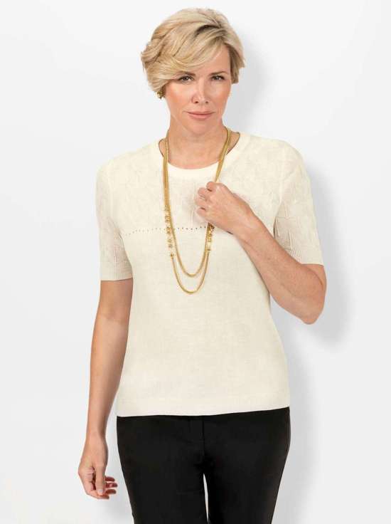 Ажурный свитер Pullover