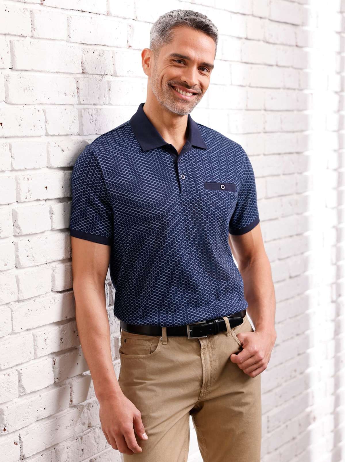 рубашка поло Poloshirt Halbarm