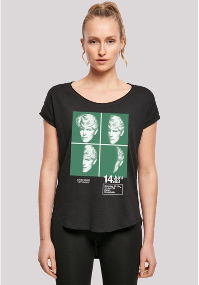 футболка David Bowie 1983 Concert Poster`