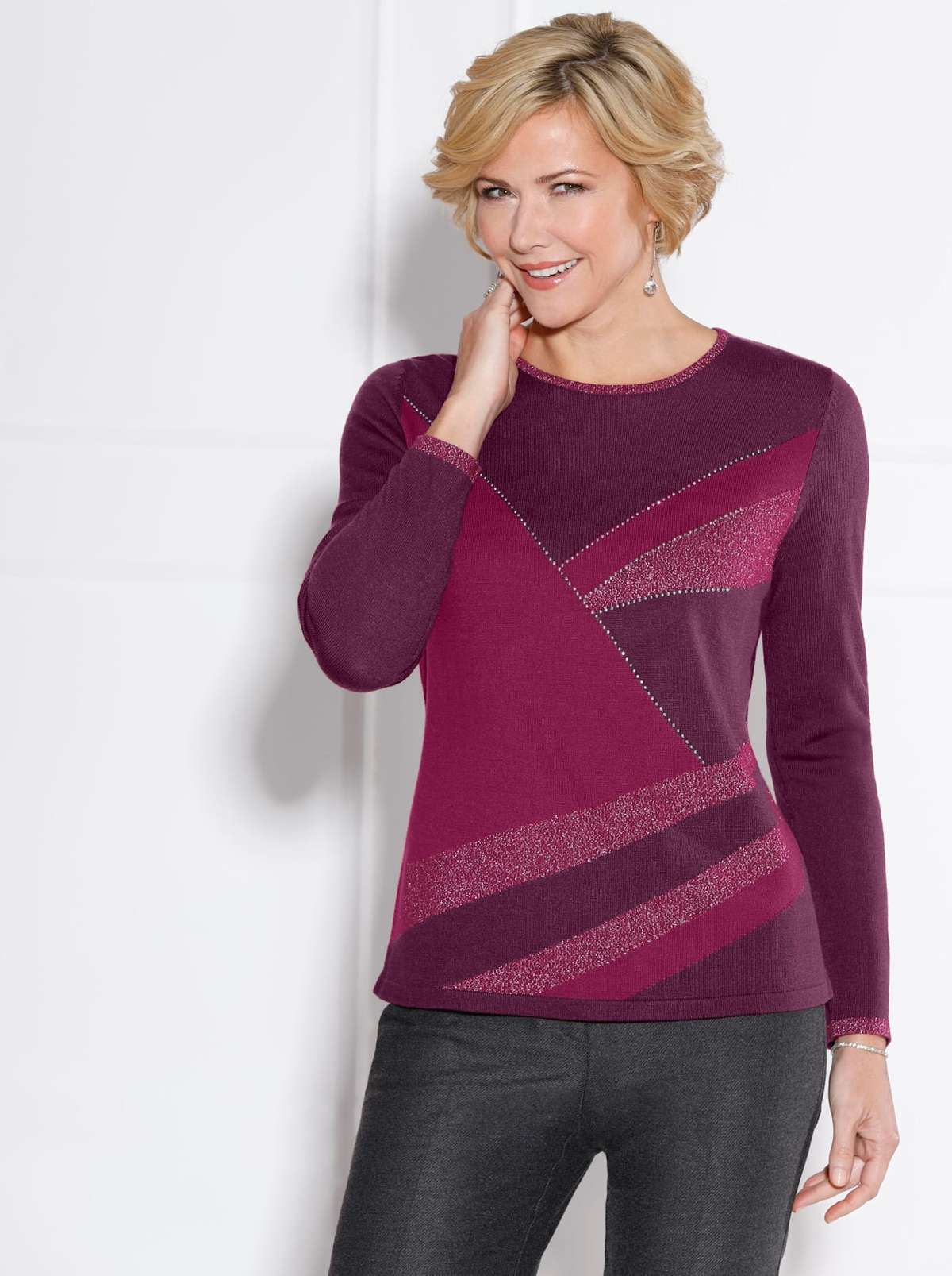 Свитер с круглым вырезом Pullover