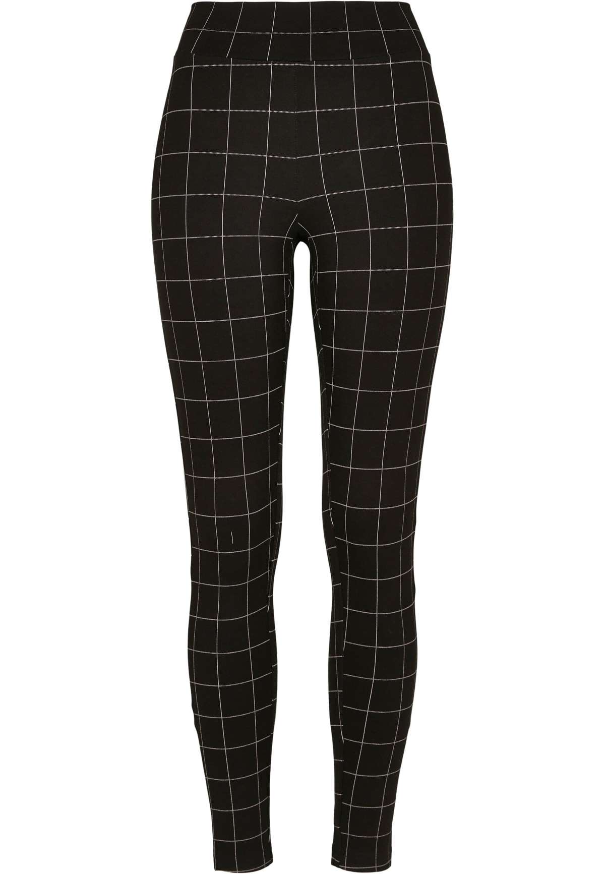 леггинсы Urban Classics Damen Ladies Check High Waist Leggings