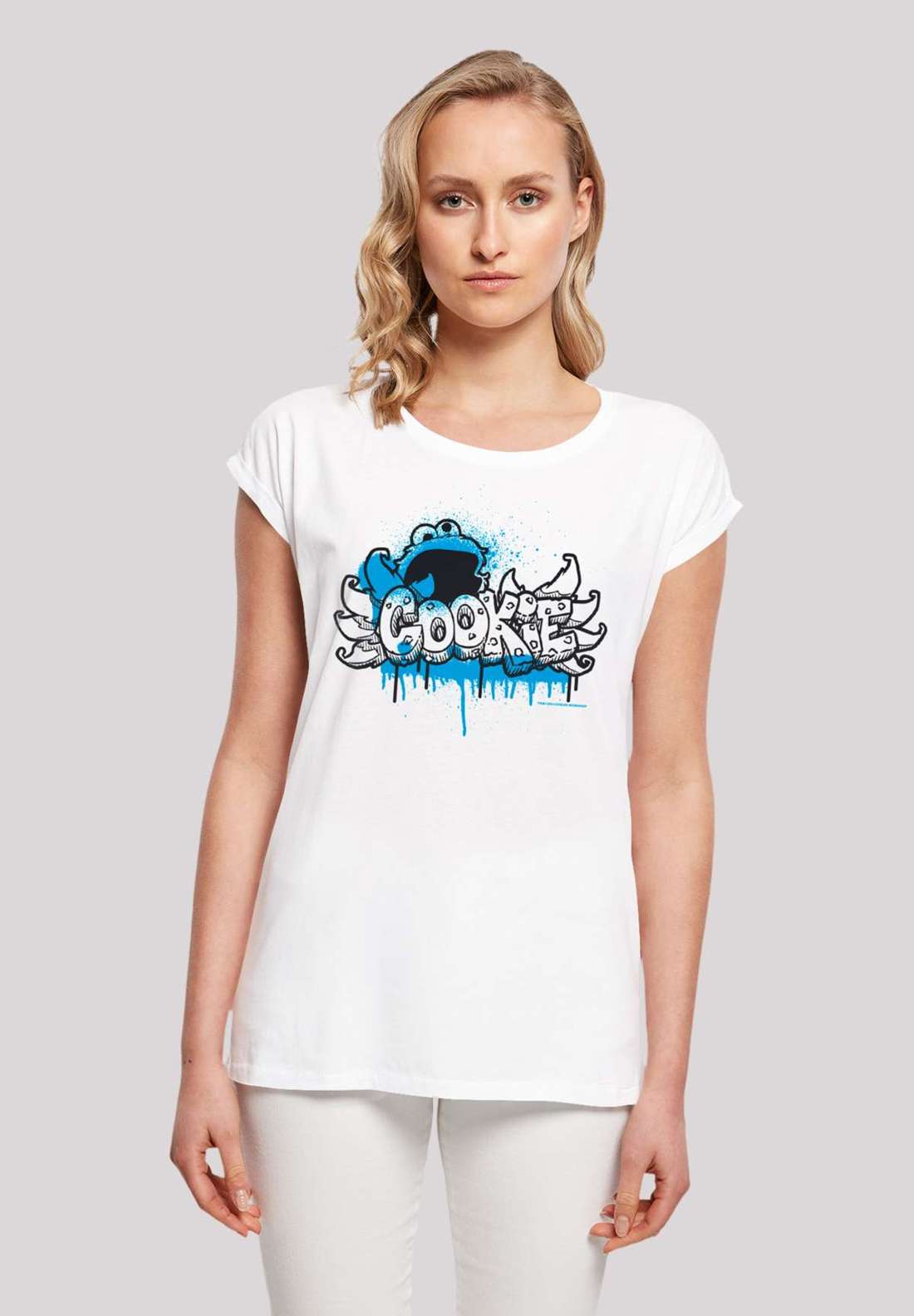 футболка Sesamstraße Cookie Fingers Graffiti