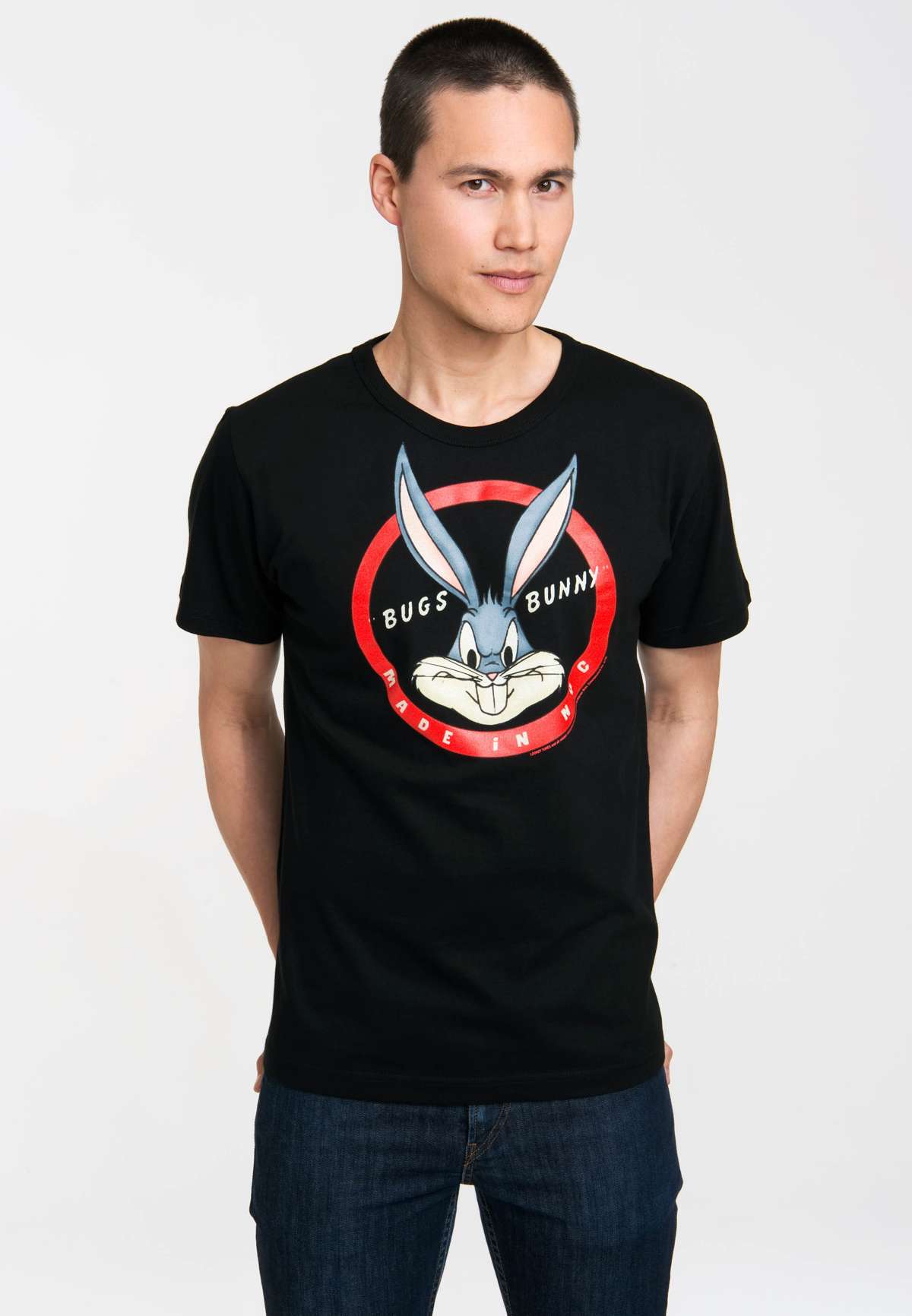 Футболка с великолепным принтом Bugs Bunny Bugs Bunny Made In NYC