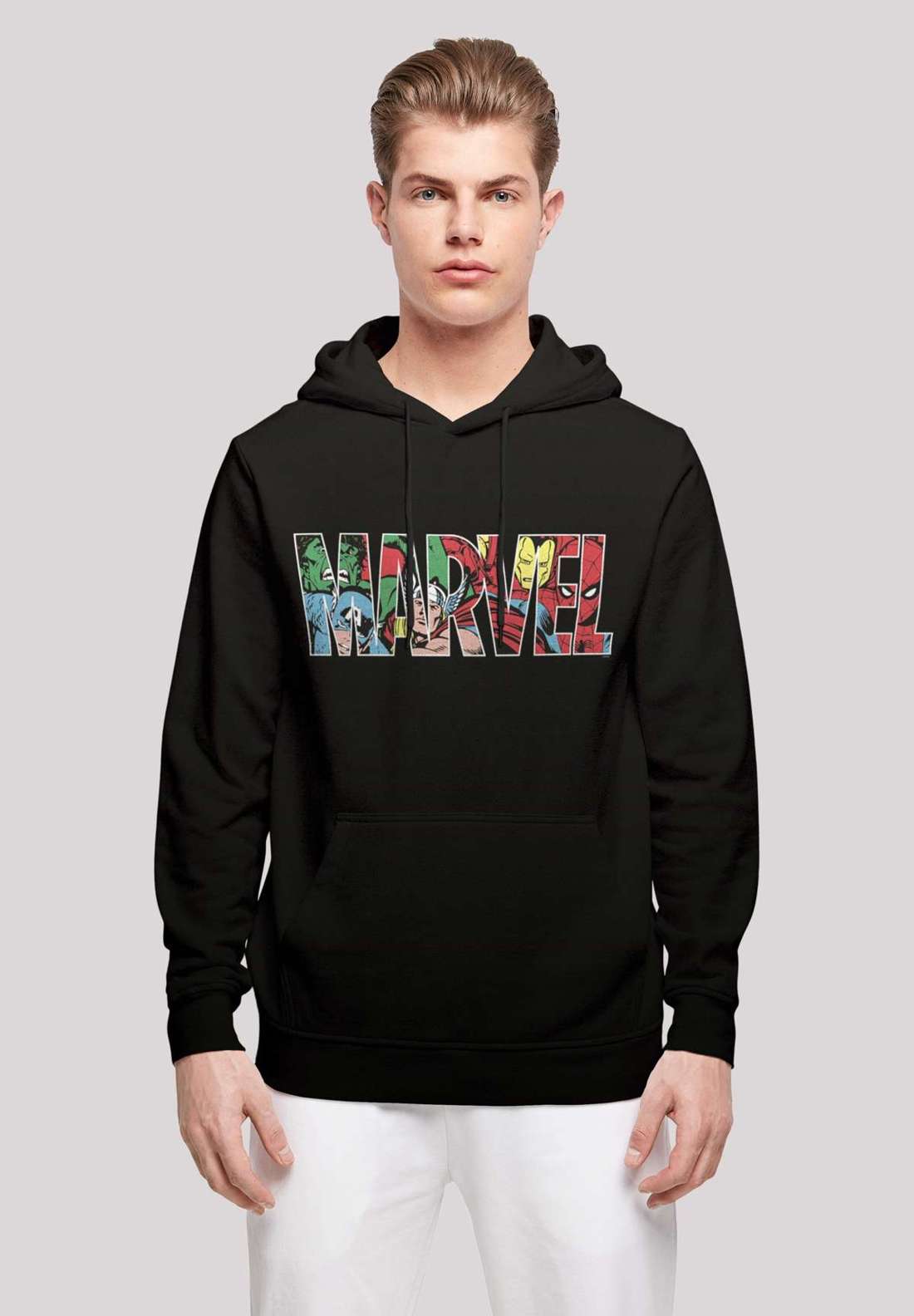 Толстовка с капюшоном Marvel Avengers Logo Character infill
