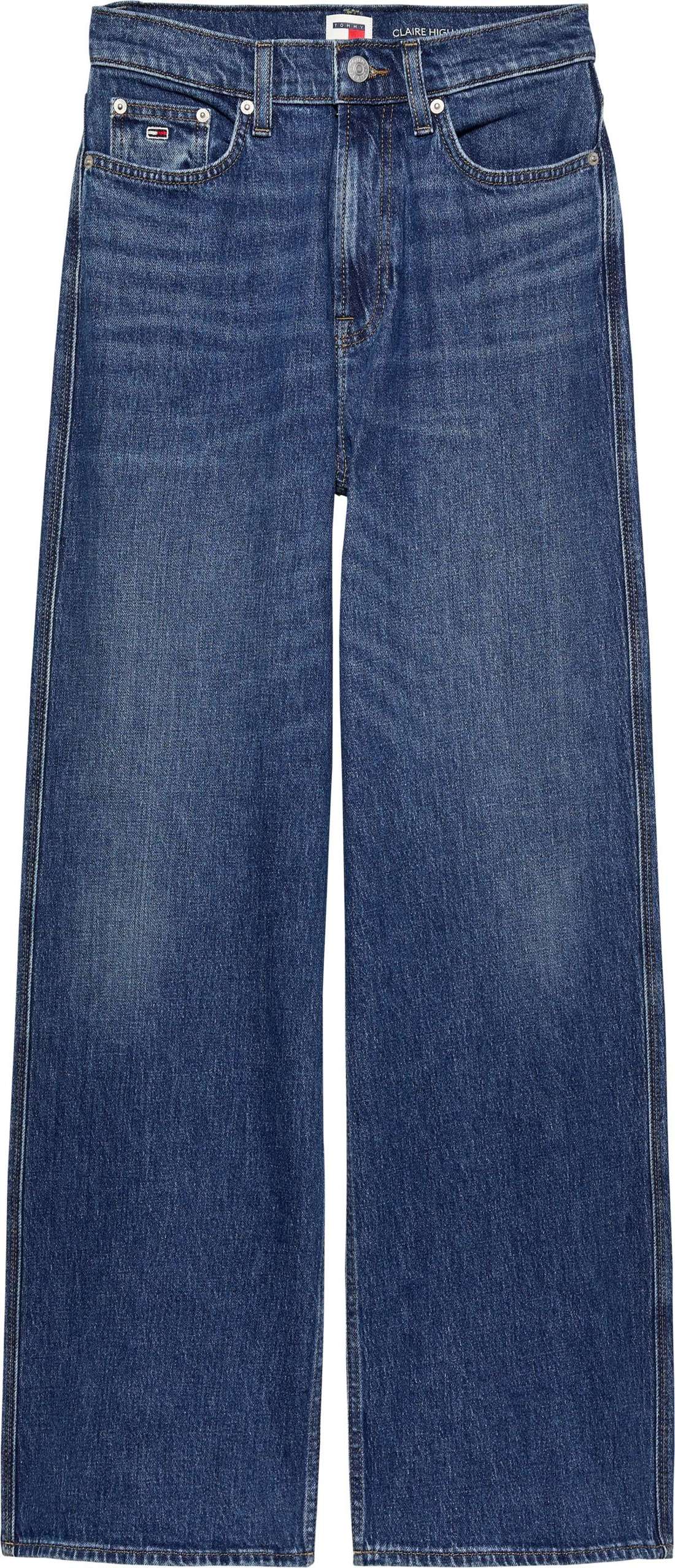 Широкие джинсы с логотипом Tommy Jeans CLAIRE - High Waist - Wide Leg