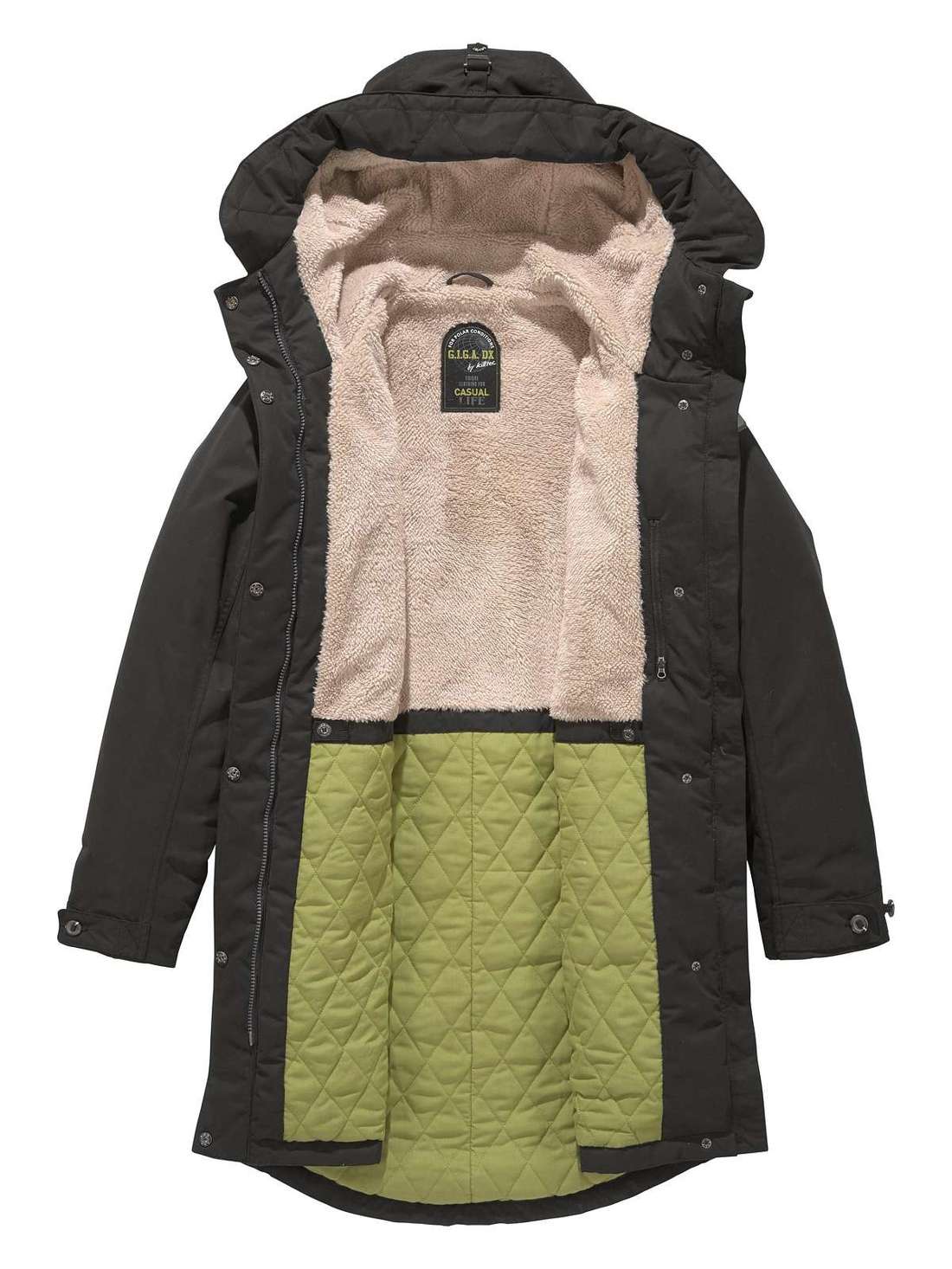 Уличная куртка с капюшоном Große Größen