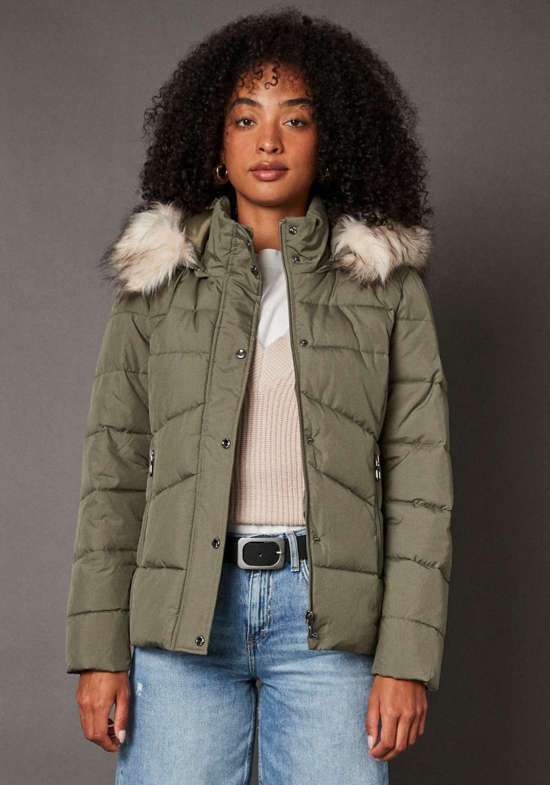 Стеганая куртка с капюшоном LS P JK Am44y