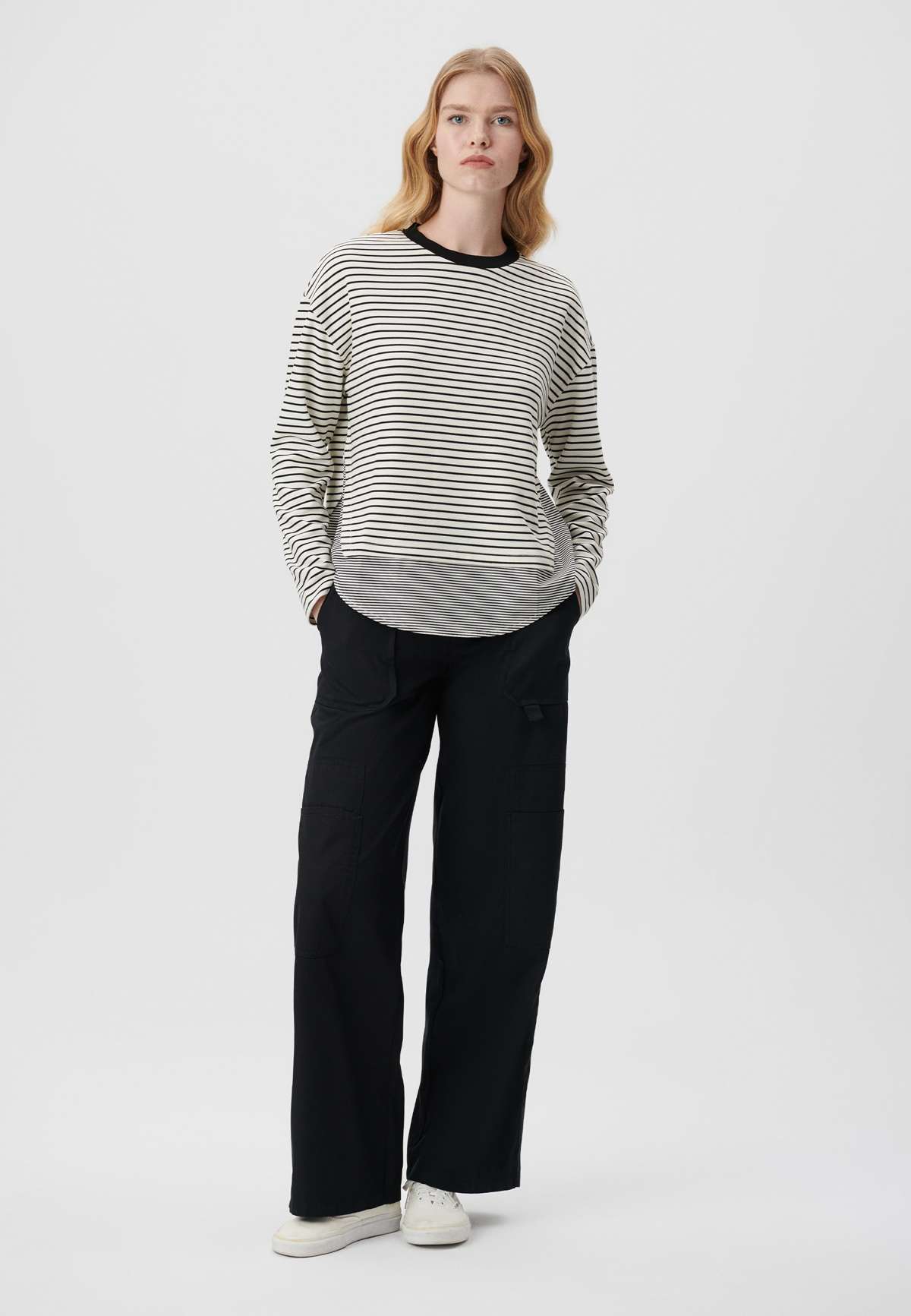Рубашка с длинным рукавом CREW NECK PENYE