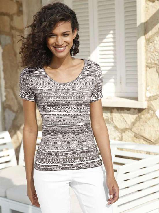 рубашка с круглым вырезом Shirt