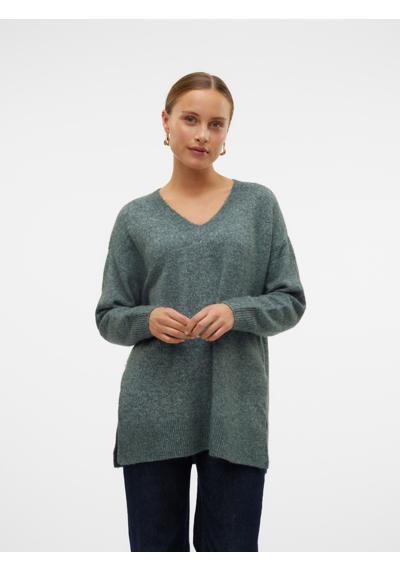свитер с V-образным вырезом VMFILUCA LS V-NECK LONG PULLOVER GA NOOS
