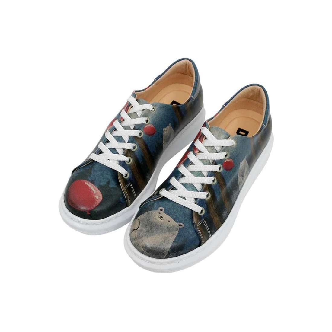 кроссовки на платформе Damen Myra Bear with a Balloon Vegan Damen Sneaker / female