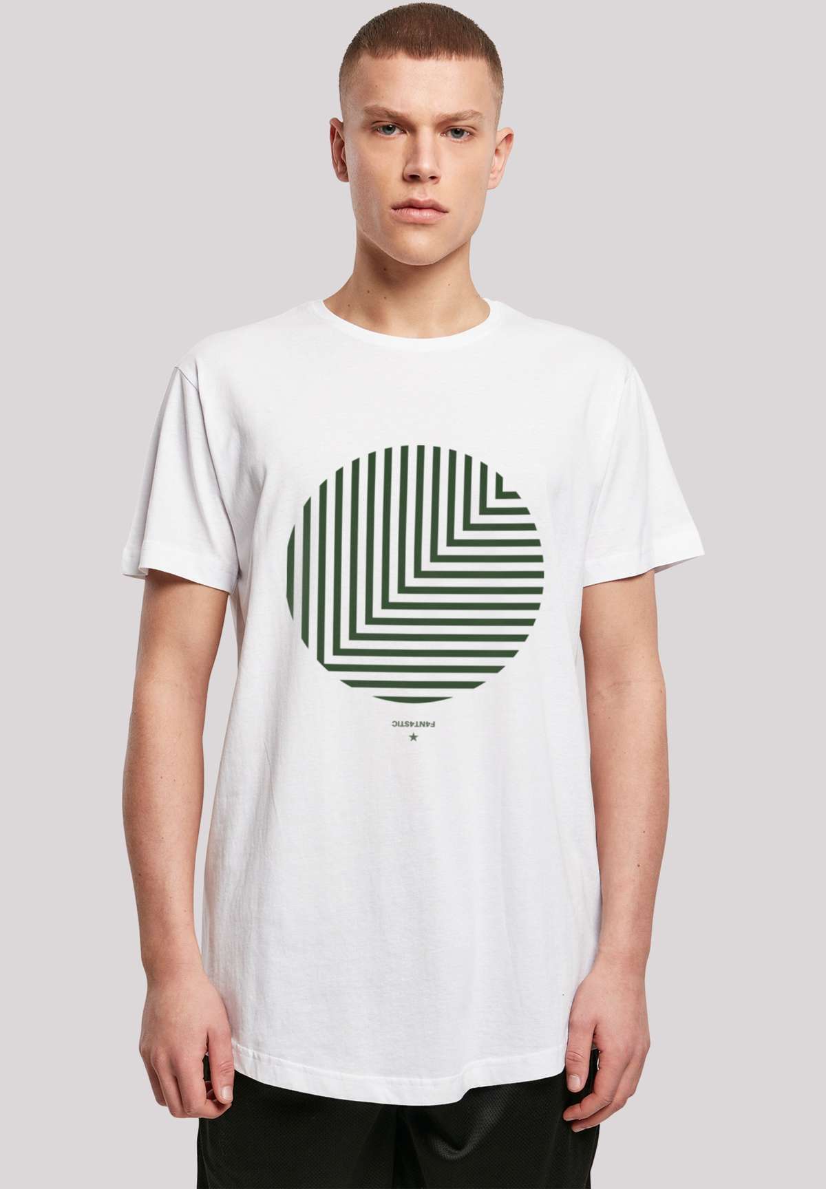 футболка Geometrics Grun