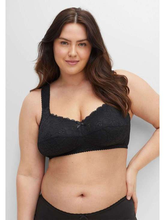 Бюстгальтер без косточек с боковыми поддержками Große Größen