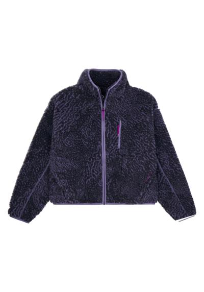 Флисовая куртка WOMEN`S CONVERSE PRINTED SHERPA FULL-ZIP JACKET