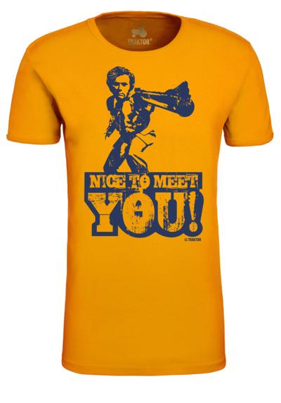 Футболка с крутым принтом спереди Dirty Harry - Nice To Meet You