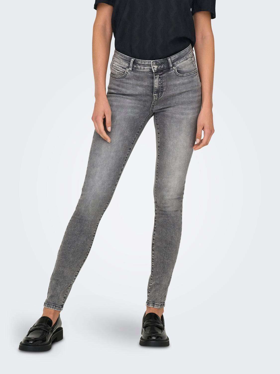 Джинсы скинни ONLWAUW MID WAIST SK LANK COIN PKT DNM X