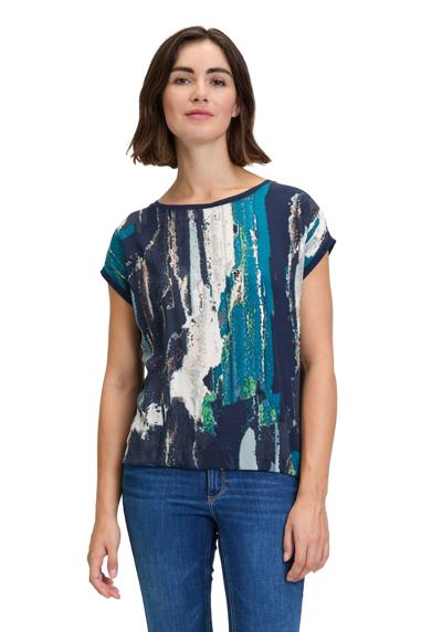 Рубашка с коротким рукавом Betty & Co Casual-Shirt mit Print