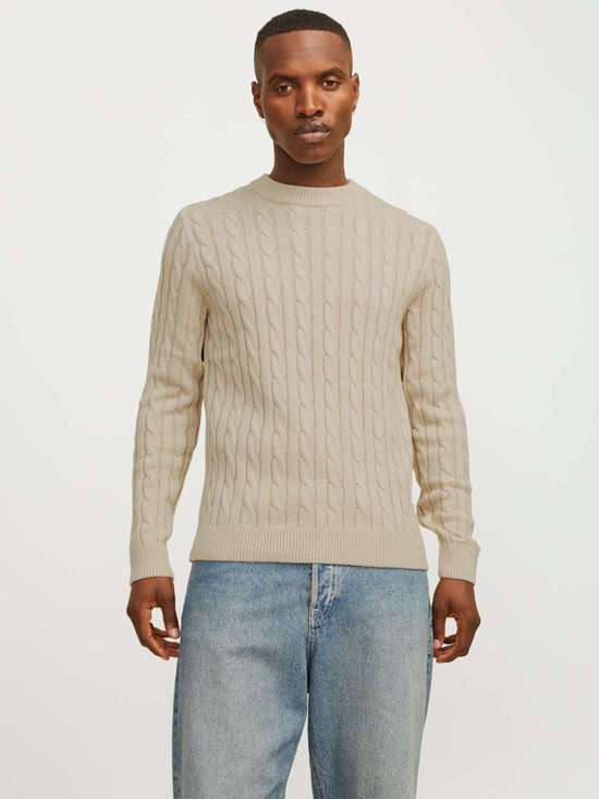 Свитер с круглым вырезом JJEROSS KNIT CREW NECK SN