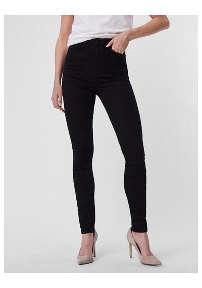 Джинсы скинни VMSANDRA SHR SKINNY JEANS BLACK NOOS