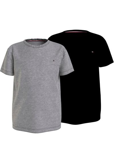 Рубашка с коротким рукавом (2 шт. в упаковке) с фирменным лейблом Tommy Hilfiger