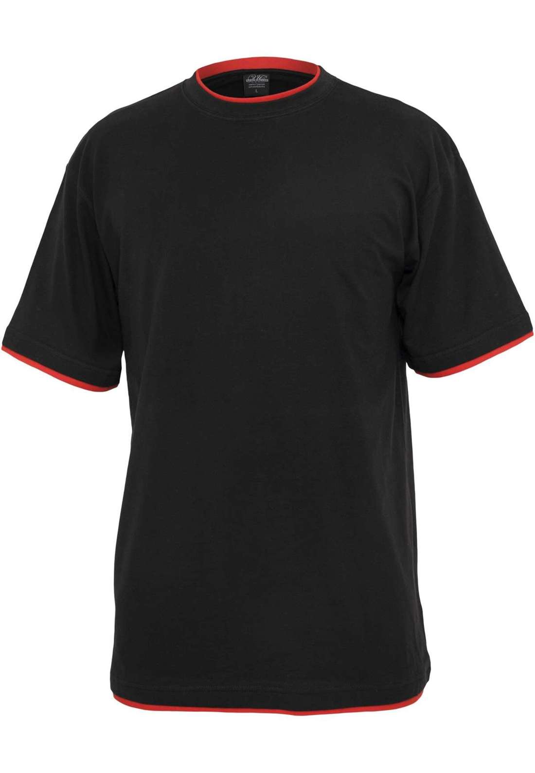 Рубашка с коротким рукавом Urban Classics Herren Contrast Tall Tee