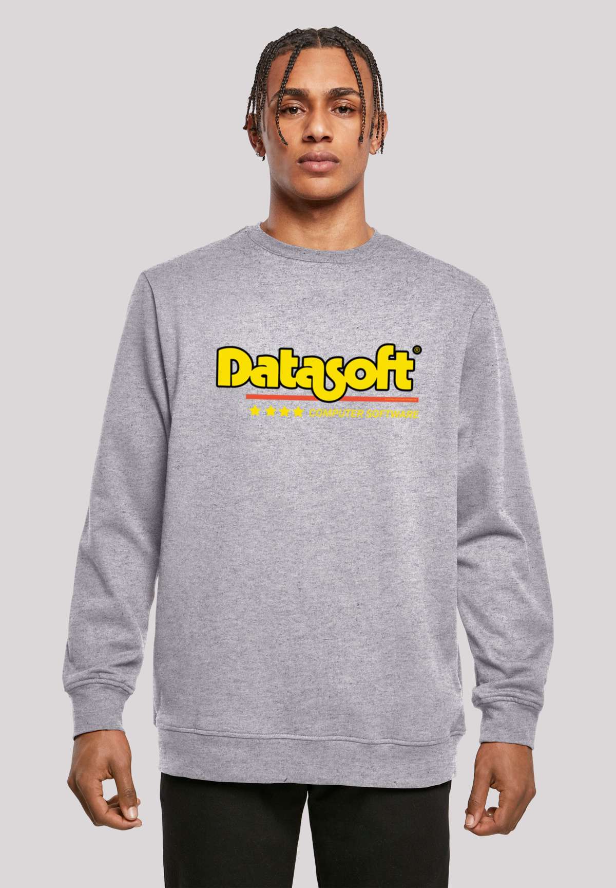 Толстовка с капюшоном Retro Gaming Datasoft Logo gelb