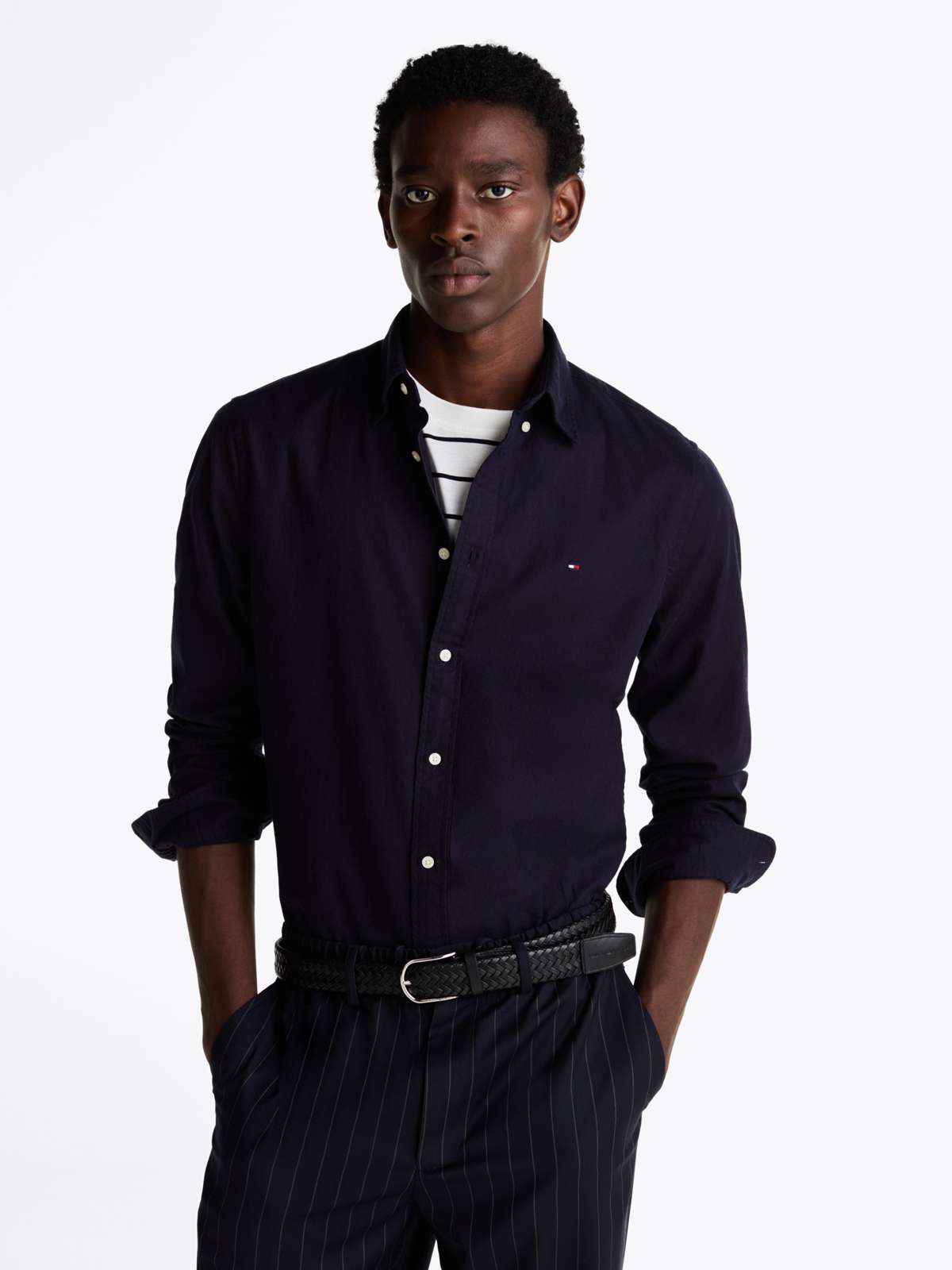 Деловая рубашка FLEX BRUSHED SOLID RF SHIRT