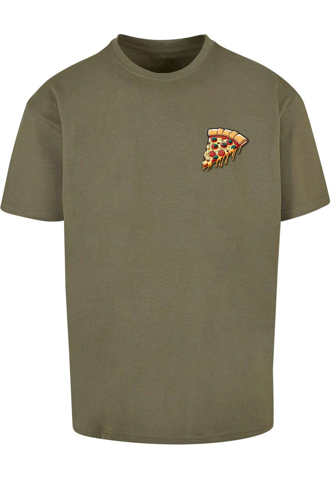 футболка Herren Pizza Comic Heavy Oversized Tee