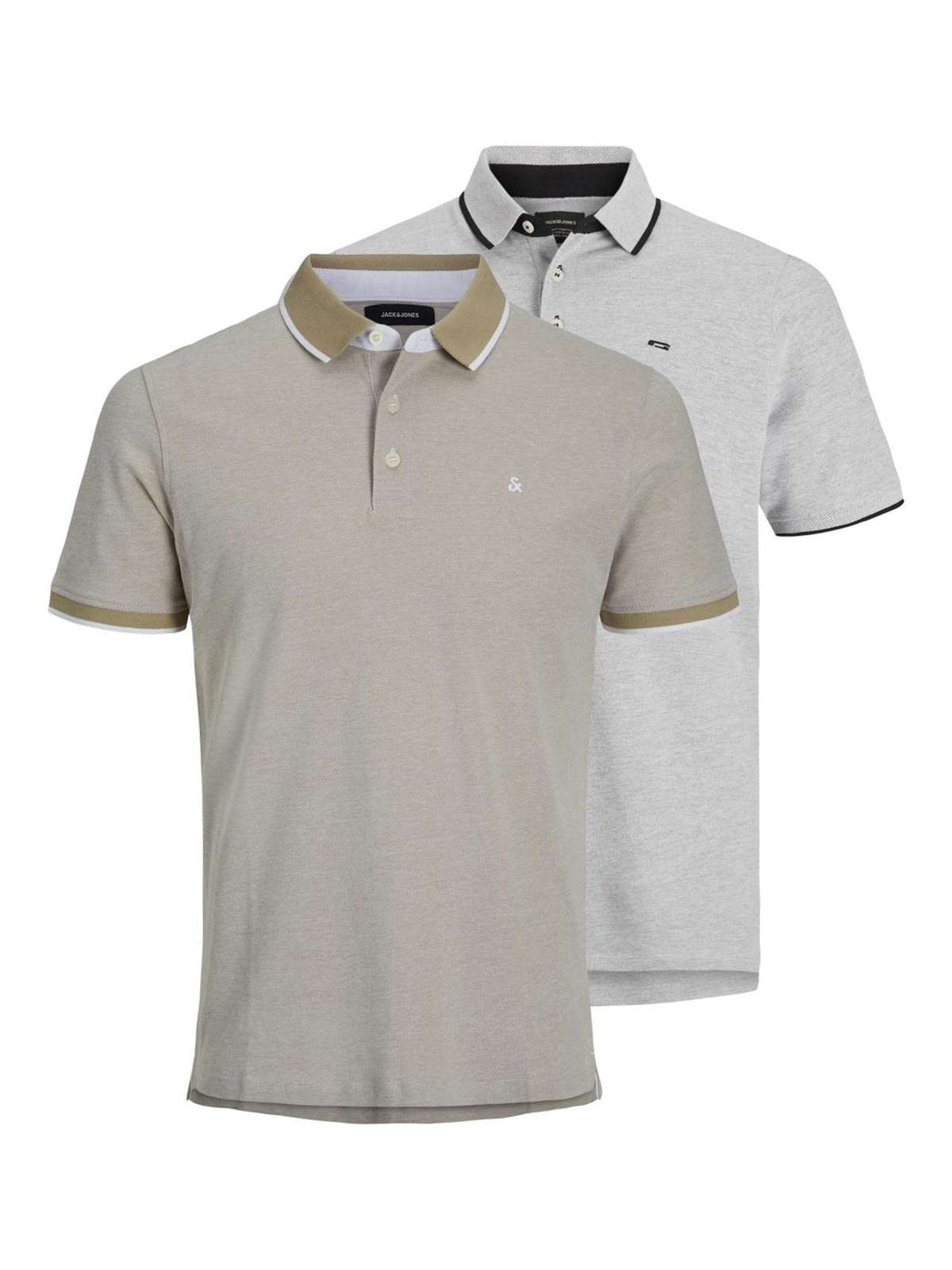 рубашка поло JJEPAULOS POLO SS 2PK MP NOOS