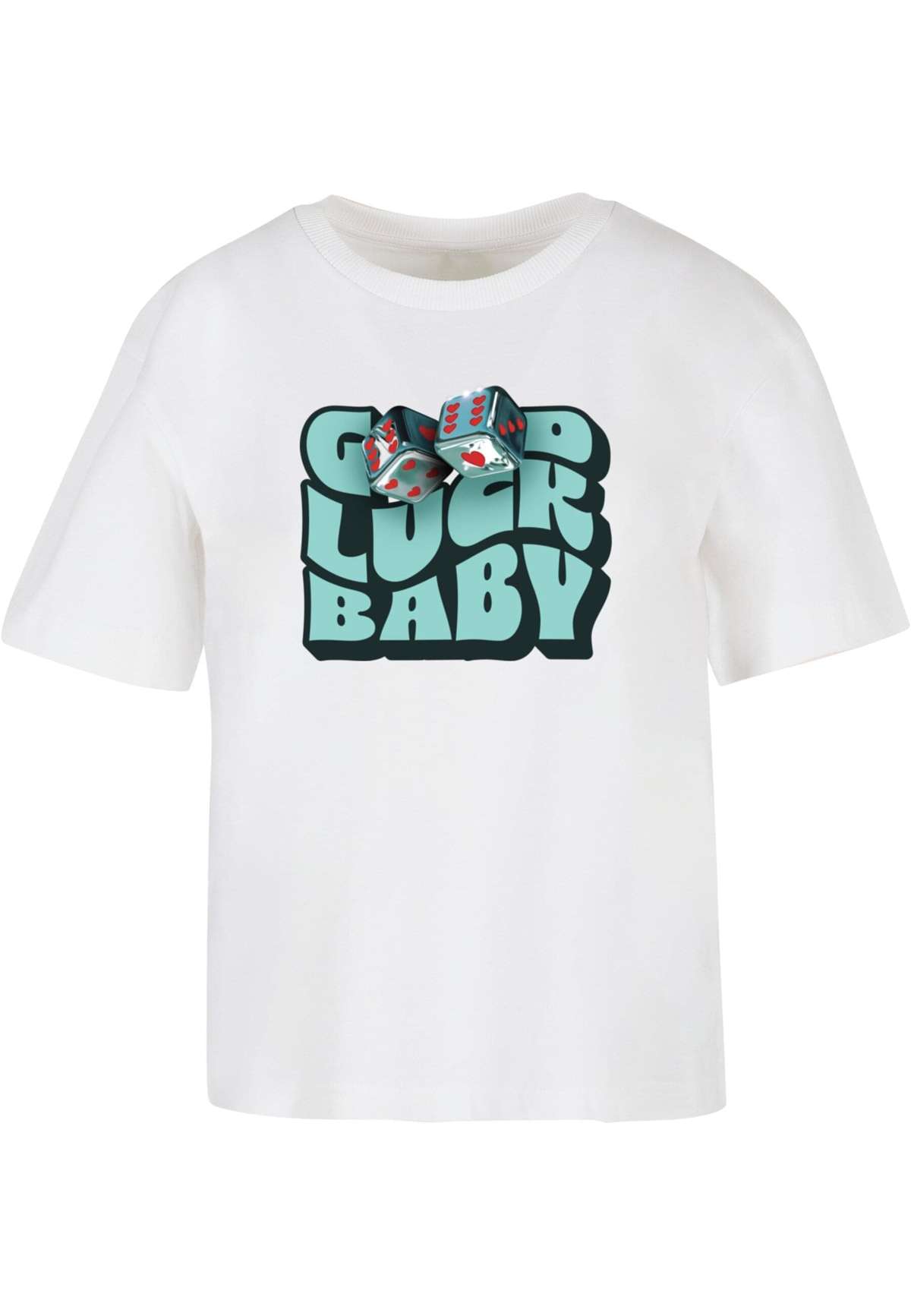 футболка Damen Good Luck Baby Tee