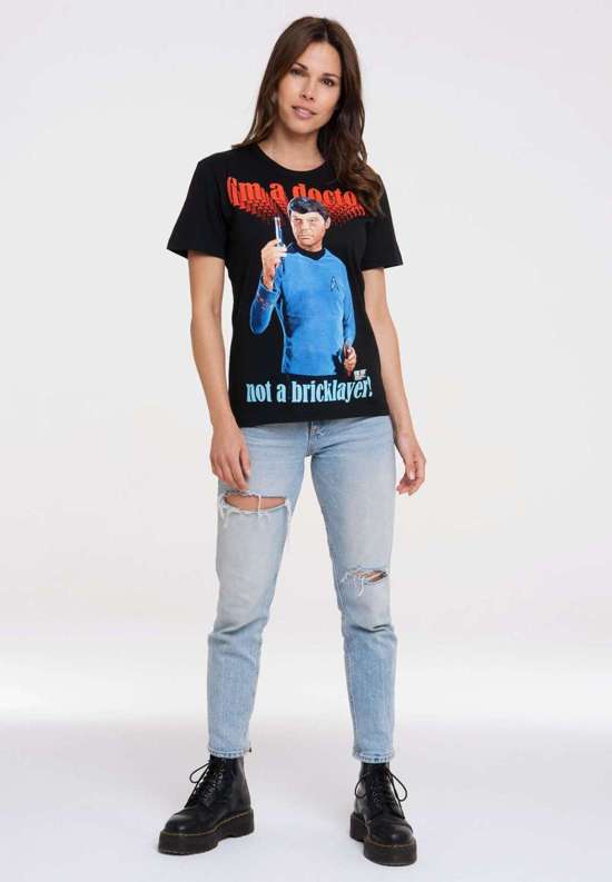 Футболка с лицензионным принтом Star Trek - Dr. McCoy