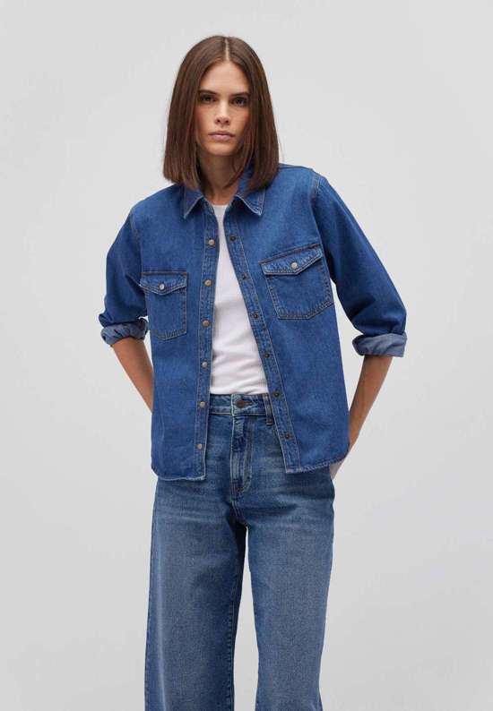 Джинсовая блузка DENIM SHIRT